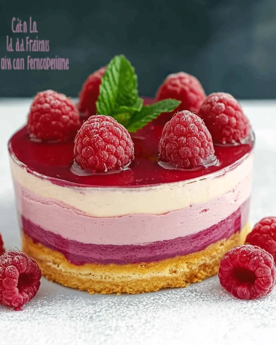 Charlotte à la Framboise en Verrine : Dessert Frais, Léger et Prêt en 20 Minutes