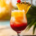 Cocktail Tropical Ananas & Grenadine : La Boisson Rafraîchissante aux Couleurs du Soleil