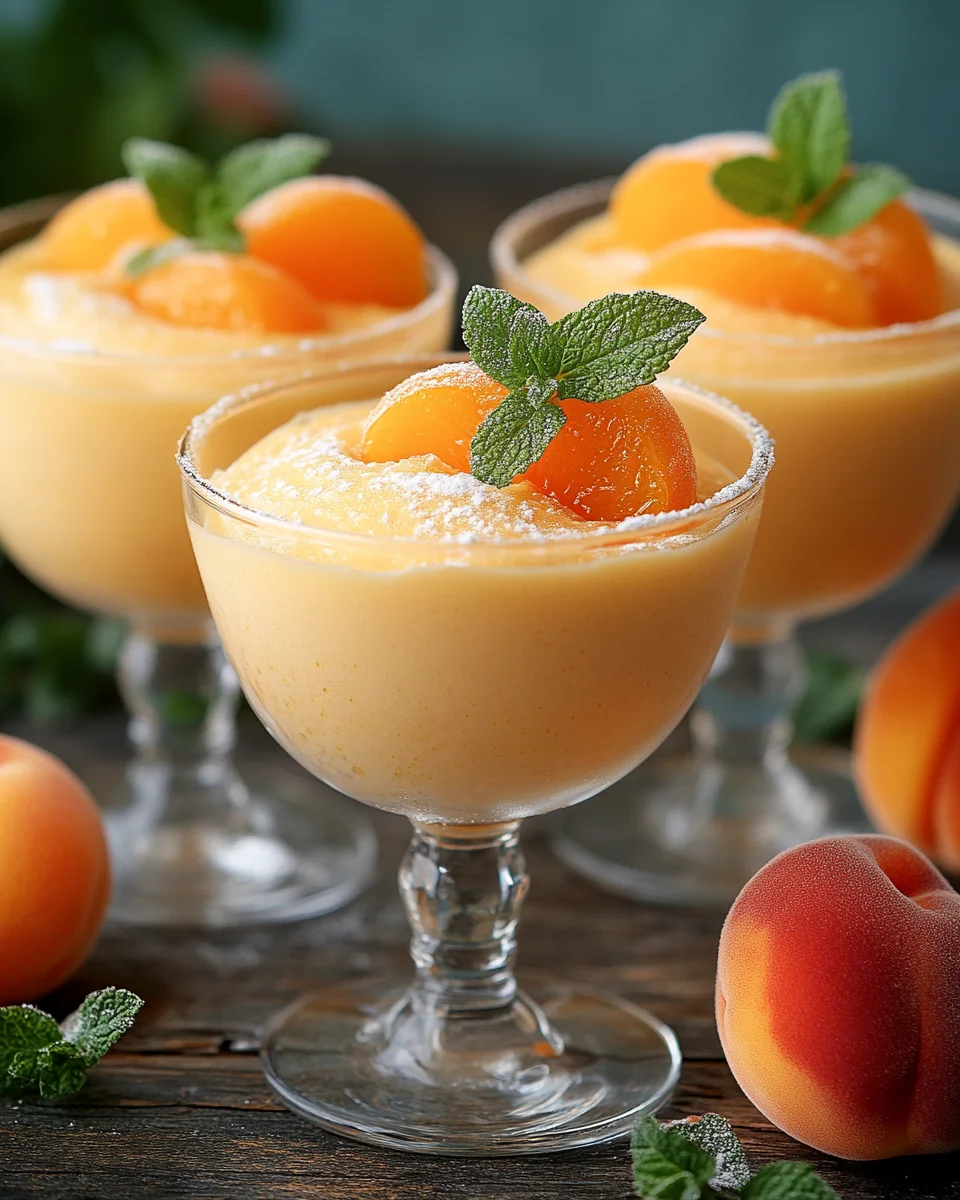 Mousse à l’Abricot Maison : Un Dessert Léger, Fruité et Irrésistiblement Aérien