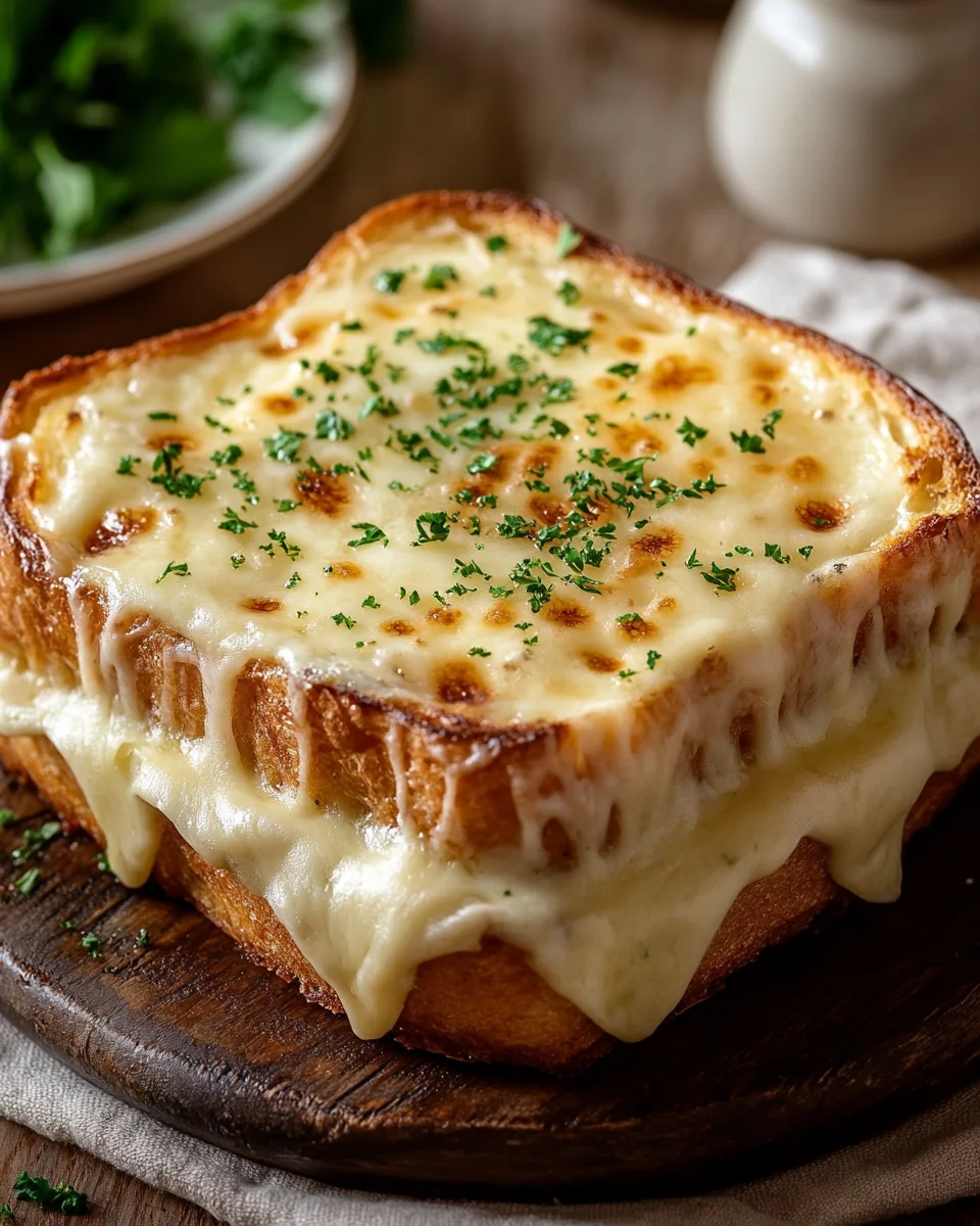 Croque-Monsieur Gratiné à la Béchamel : Le Grand Classique Français Ultra Gourmand