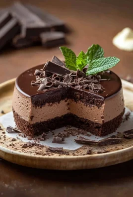 Gâteau Mousse au Chocolat Noir: Un Voyage Sensoriel dans l’Art de la Pâtisserie