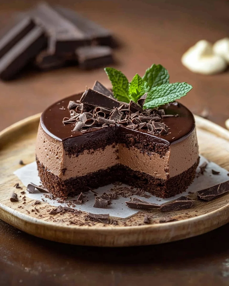 Gâteau Mousse au Chocolat Noir: Un Voyage Sensoriel dans l’Art de la Pâtisserie