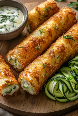 Cigares Croustillants aux Courgettes et Fromage : Une Recette Gourmande et Facile