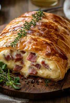 Feuilleté Gourmand au Camembert et Lardons : Une Recette Fondante et Conviviale