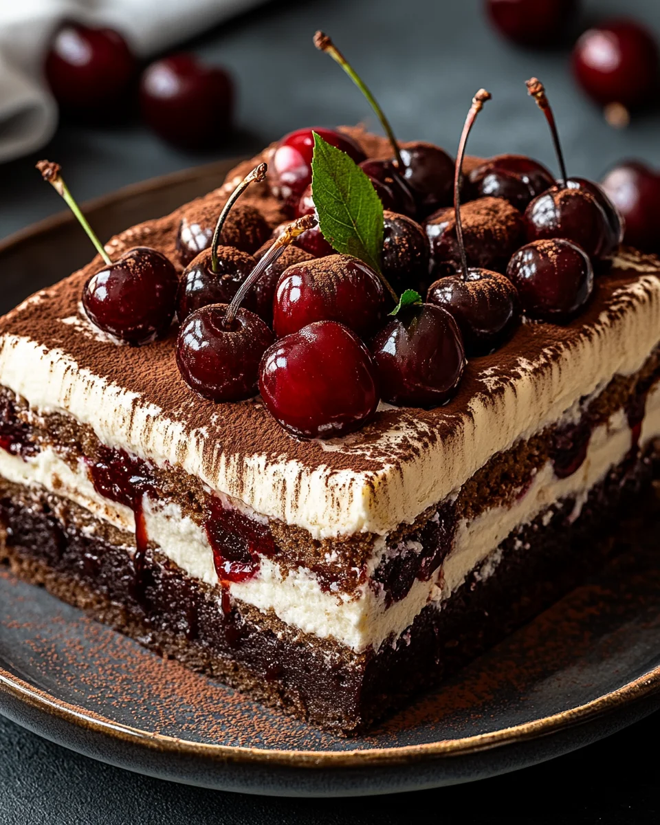 Tiramisu Forêt-Noire : Le Dessert Gourmand Qui Réunit Deux Classiques Irrésistibles