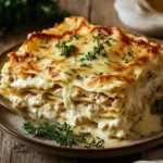 Lasagnes au Poulet et Béchamel : Une Recette Familiale Crémeuse et Gourmande