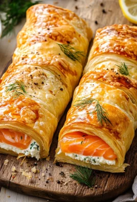Feuilletés au Saumon et Fromage : La Recette Gourmande et Croustillante Qui Fait Toujours l’Unanimité