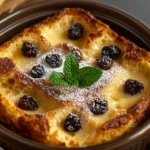 Pudding au Pain aux Raisins : La Recette Anti-Gaspillage Gourmande et Réconfortante