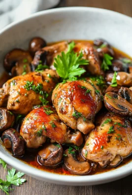 Poulet Chasseur : La Recette Française Traditionnelle au Poulet, Champignons et Sauce Gourmande