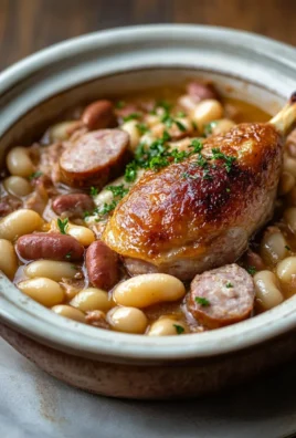Recette Traditionnelle du Cassoulet Français (Ragoût de Haricots à la Française