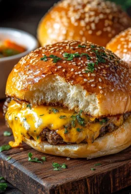 Bombes Cheeseburger à l’Ail et au Parmesan : Gourmandes, Fondantes et Croustillantes