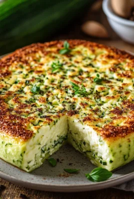 Flan de Courgettes aux Épices et à la Mozzarella : recette facile, fondante et gourmande