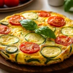 rittata aux courgettes et tomates : la recette facile, moelleuse et savoureuse