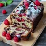 Banana Bread au Chocolat Noir et aux Framboises : Un Gâteau Moelleux et Gourmand