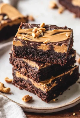 Buckeye Brownies : Des Brownies Chocolat et Beurre de Cacahuète Ultra Gourmands
