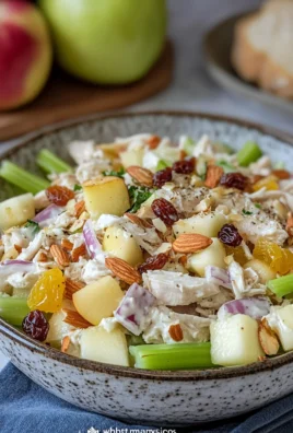 Salade Crémeuse de Poulet Haute en Protéines : Fraîche, Gourmande et Équilibrée