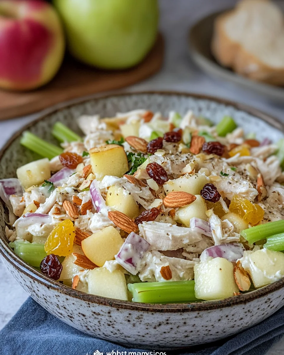 Salade Crémeuse de Poulet Haute en Protéines : Fraîche, Gourmande et Équilibrée
