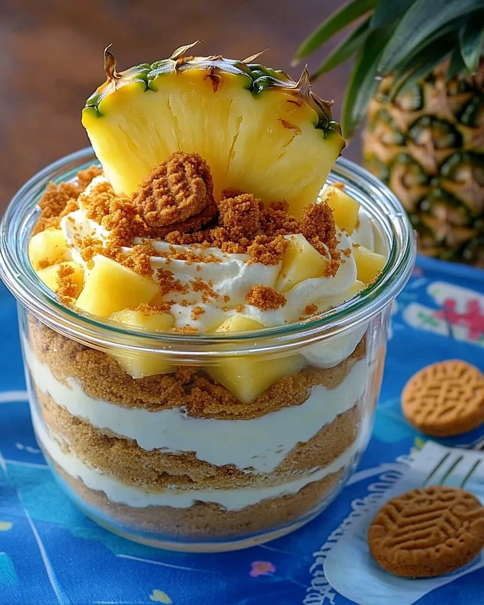 Tiramisu à l’Ananas et Spéculoos : Dessert Frais, Exotique et Facile à Préparer