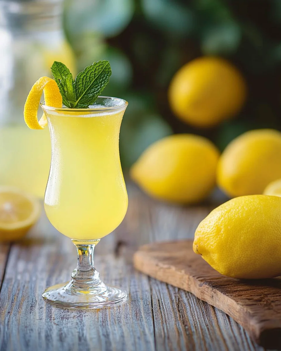 Limoncello Maison : la liqueur de citron italienne fraîche et parfumée