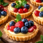 Mini Tartelettes aux Fruits : Élégantes, Colorées et Irrésistibles