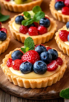 Mini Tartelettes aux Fruits : Élégantes, Colorées et Irrésistibles