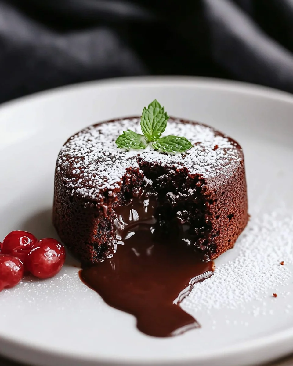 Moelleux au Chocolat Français (Cœur Coulant au Chocolat) 🍫