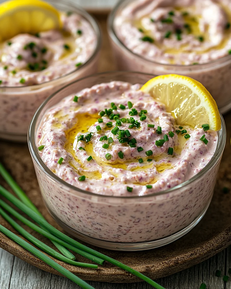 Mousse de Thon au Fromage Frais : Une Entrée Fraîche, Crémeuse et Facile