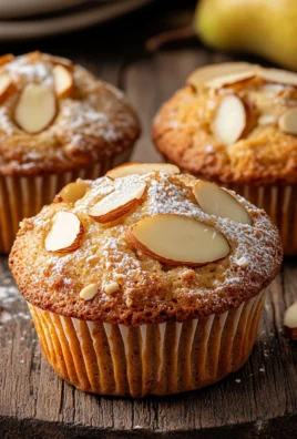 Muffin façon Amandine aux Poires