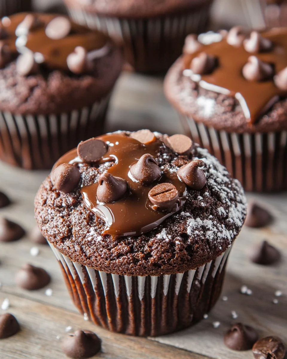 Muffins Double Chocolat et Espresso : Une Recette Moelleuse et Intense