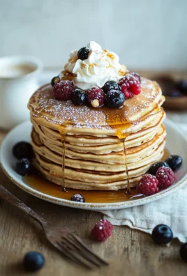 Pancakes à l’Américaine : des pancakes moelleux et gourmands
