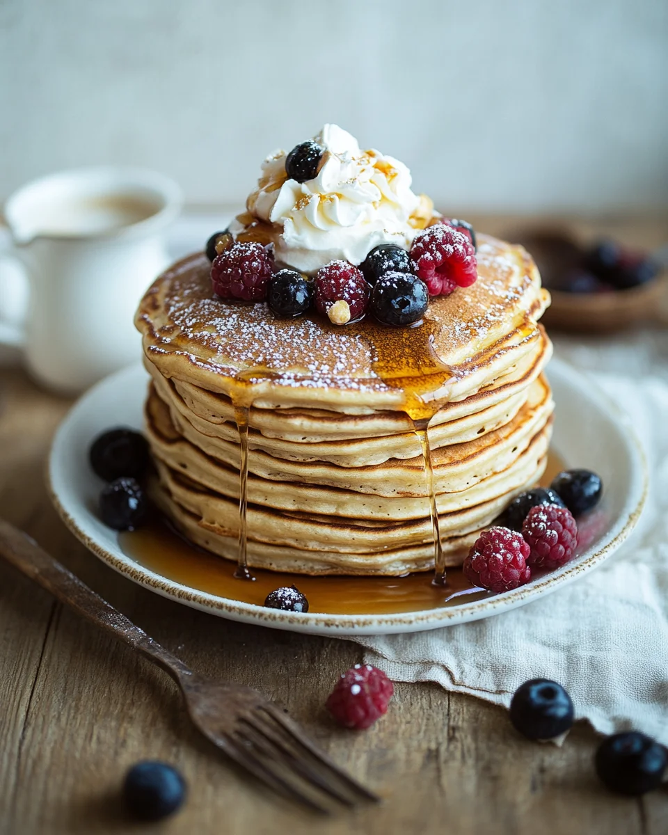 Pancakes à l’Américaine : des pancakes moelleux et gourmands