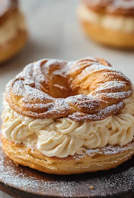 Paris-Brest (Pâte à Choux avec Crème Pralinée)