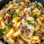 Philly Cheesesteak Pasta : Un Plat Crémeux, Gourmand et Facile à Préparer