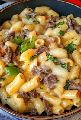 Philly Cheesesteak Pasta : Un Plat Crémeux, Gourmand et Facile à Préparer