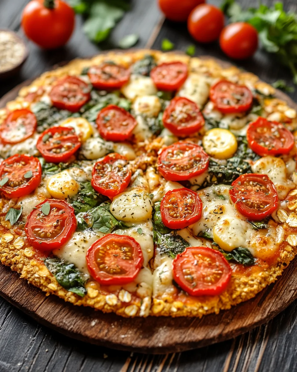 Pizza Saine à l’Avoine : Gourmande, Légère et Facile à Préparer