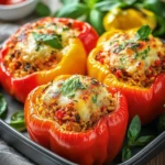 Poivrons Farcis Italiens Authentiques