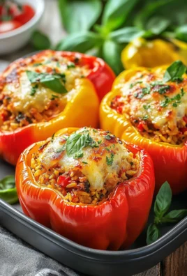 Poivrons Farcis Italiens Authentiques