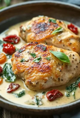 Poulet crémeux façon toscane : la recette italienne irrésistible