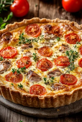 Quiche au Thon et aux Tomates : La Recette Facile et Savoureuse