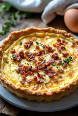 Recette Authentique de la Quiche Lorraine Française
