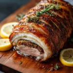 Recette de Porchetta (Rôti de porc italien)