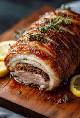 Recette de Porchetta (Rôti de porc italien)