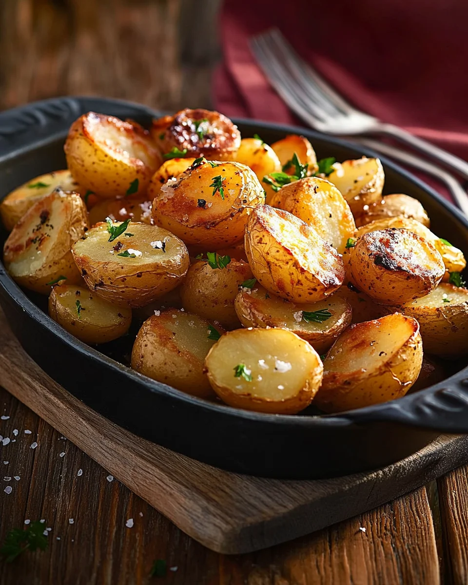 recette pommes de terre rôties facile