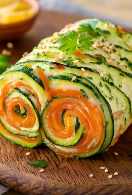 Roulé de Courgette et Carotte : Une Entrée Colorée et Légère