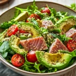 Salade Avocat & Thon Brûle-Graisse : fraîche, saine et ultra efficace