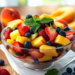 Salade de Fruits d’Été fraîche, facile et colorée