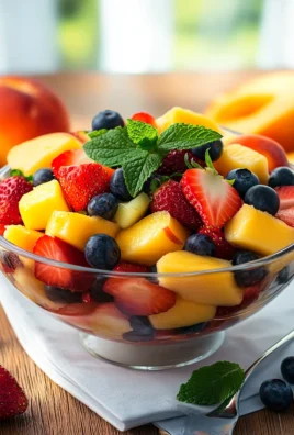 Salade de Fruits d’Été fraîche, facile et colorée