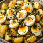 Salade de Pommes de Terre au Thon, Œufs et Câpres
