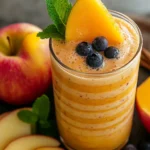 Smoothie Melon, Pomme & Orange : une boisson fraîche, vitaminée et onctueuse