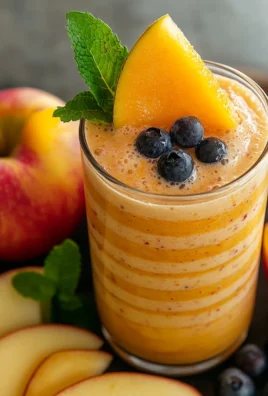 Smoothie Melon, Pomme & Orange : une boisson fraîche, vitaminée et onctueuse